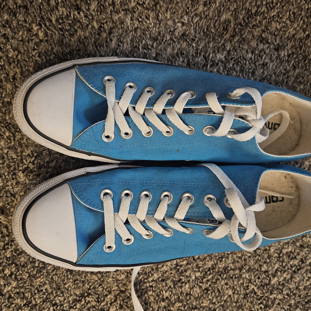 Converse Sky Blue Canvas Shoes